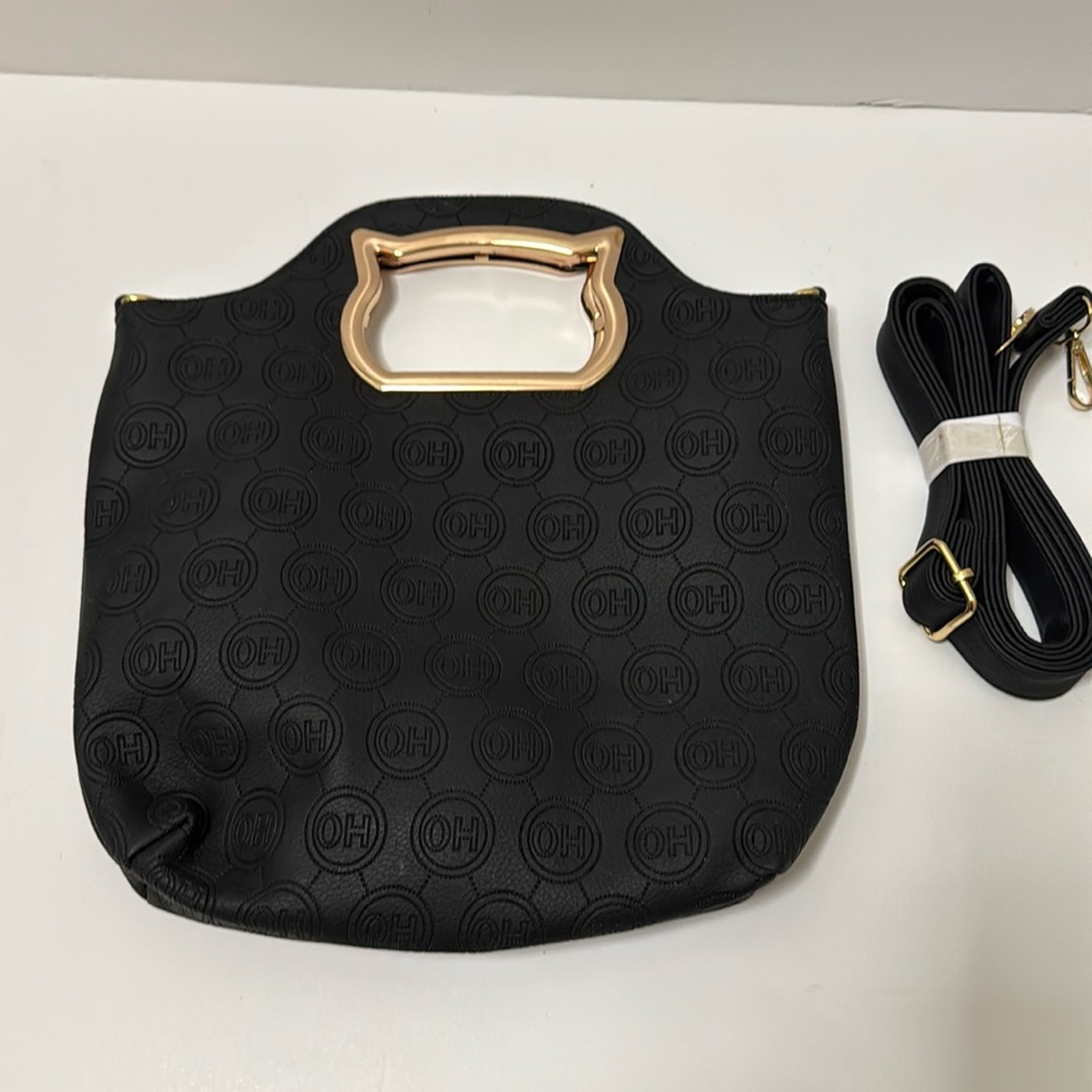 OH Woman’s Handbag with strap New. 11 1/2” X 12”